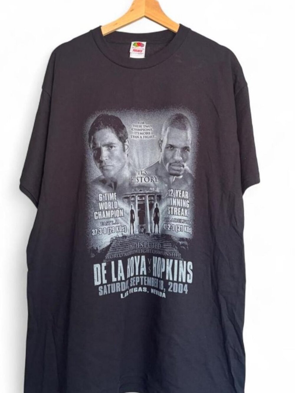 2004 De La Hoya vs Hopkins TShirt
